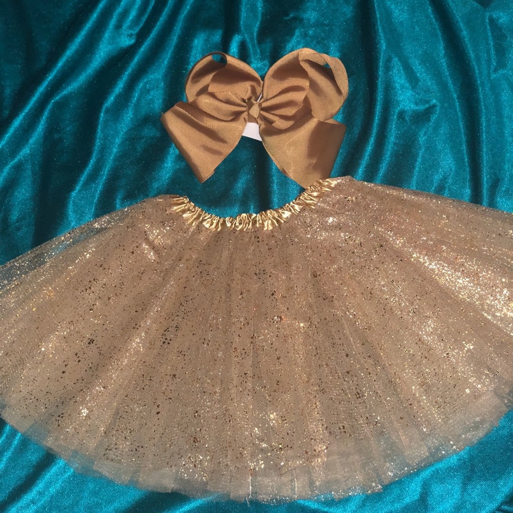 Hair Bow & Tutu set
